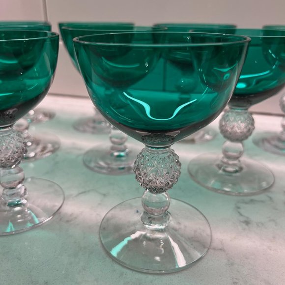 (9) Vintage Liquor Cocktail Golf Ball Stiegel Green by MORGANTOWN, 1939-… - Picture 3 of 5